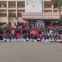 Sanjivani K. B. P. Polytechnic — large group photo