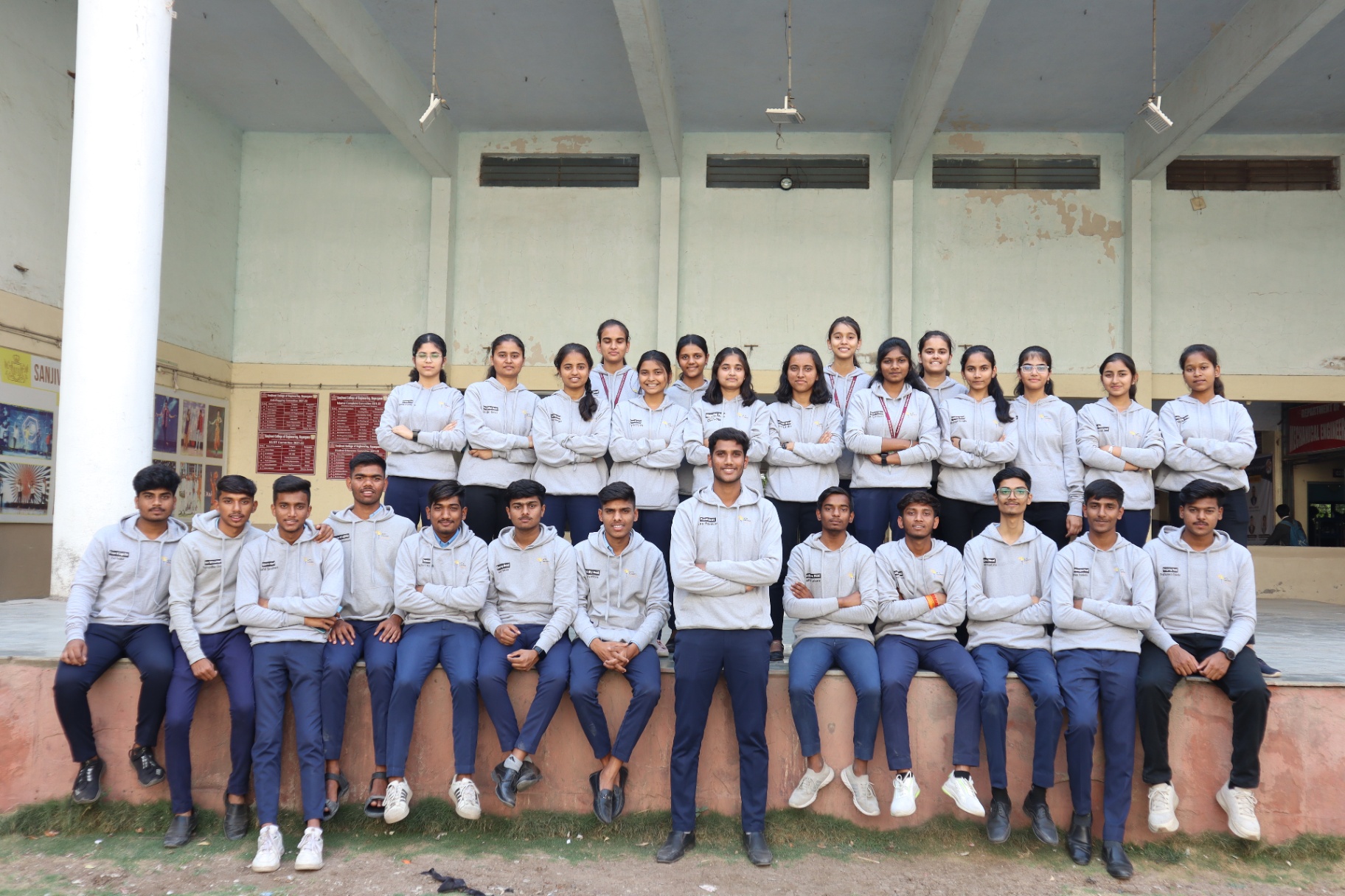 Student batch group photo — Department of Computer Technology