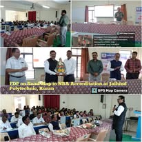 EDP on Roadmap to NBA Accreditation at Jaihind Polytechnic, Kuran