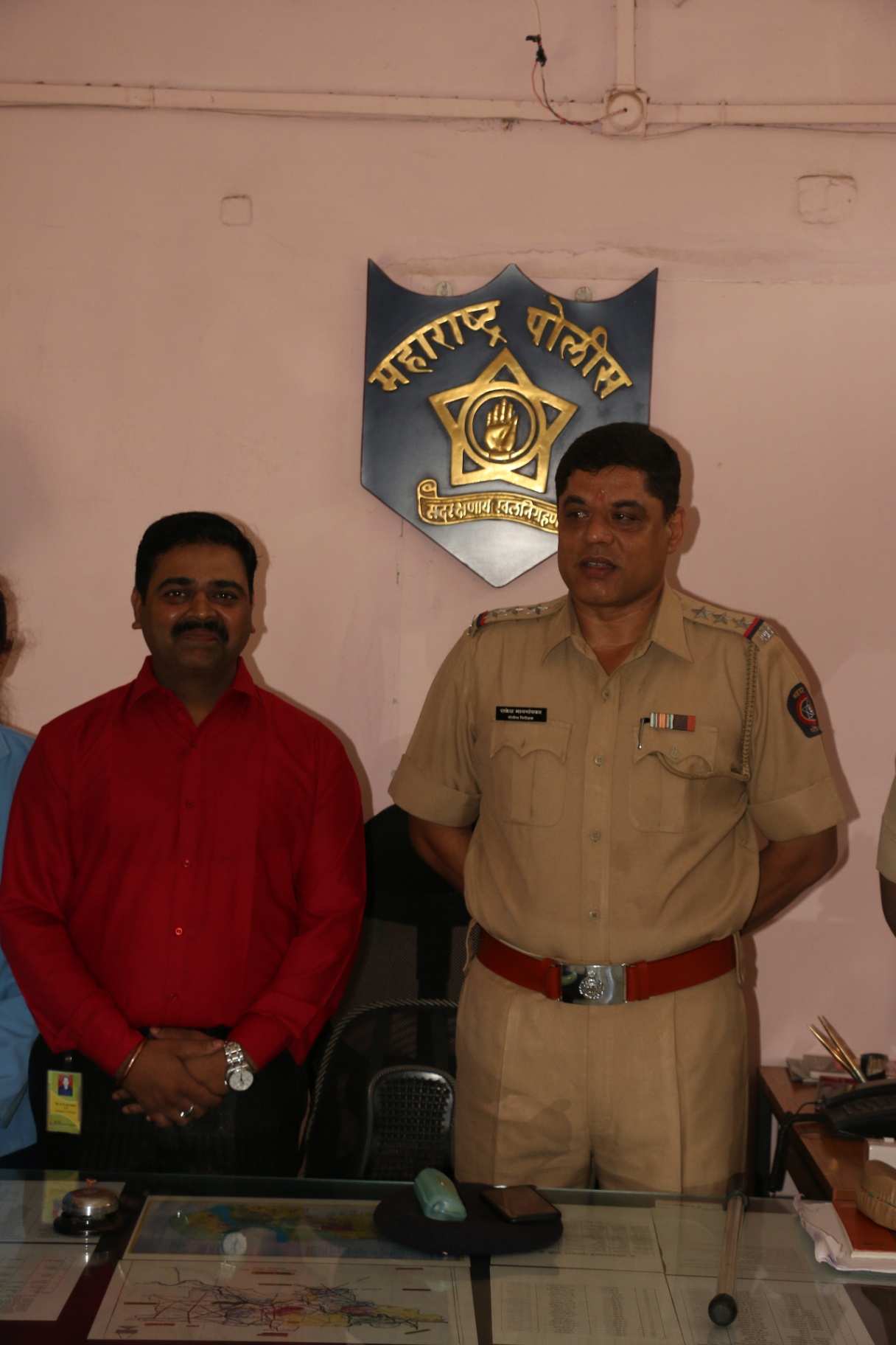 Courtesy call at Kopargaon Police Station