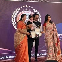 Bharat Business Achievers Award 2025 — on stage